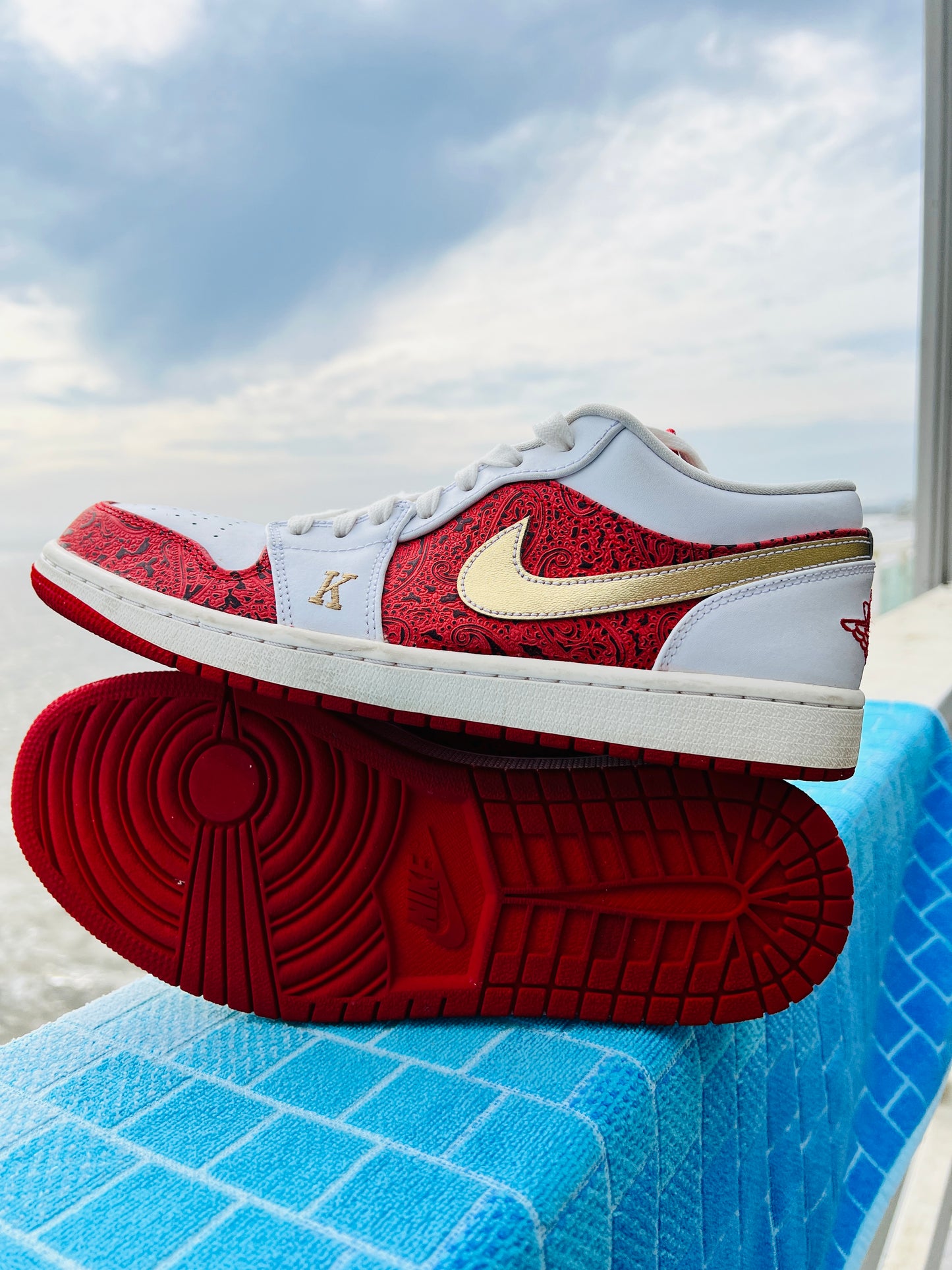 2021 Jordan 1 Low Spades - 10M/11.5W (DJ5185-100)