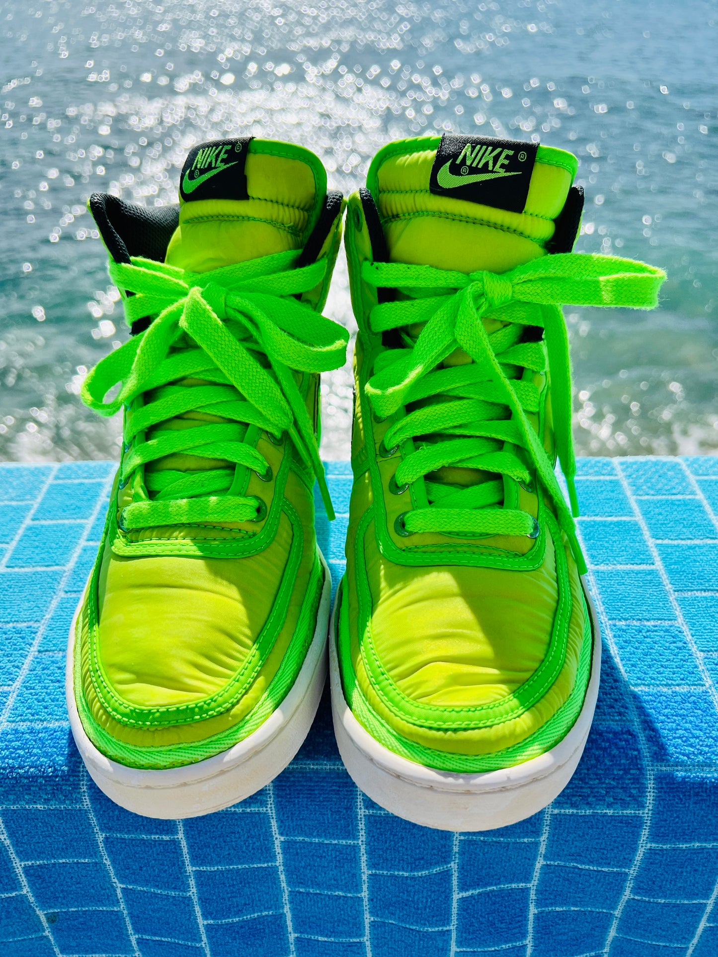 Nike Vandal High Supreme VNTG Neon Pack Electric Green - 9M/10.5W (325317-331)