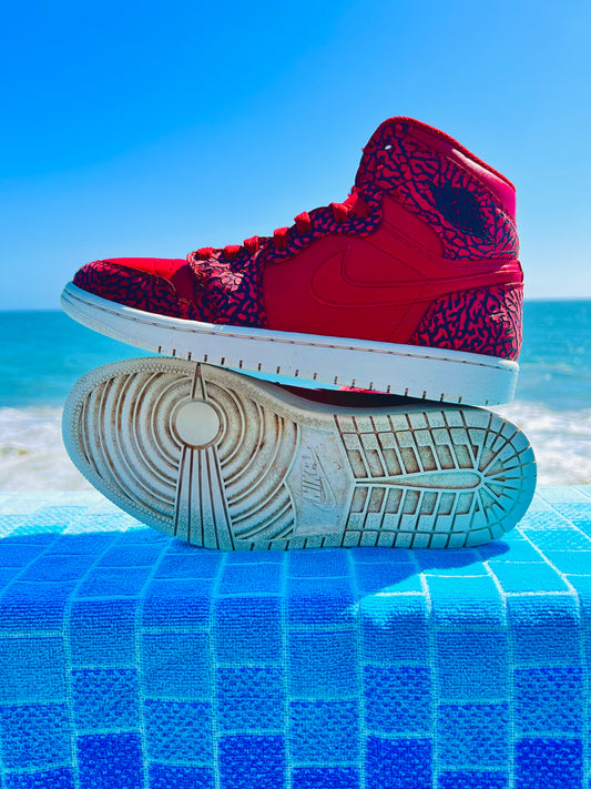 Jordan 1 Retro Hi Red Elephant - 8.5M/10W (839115-600)
