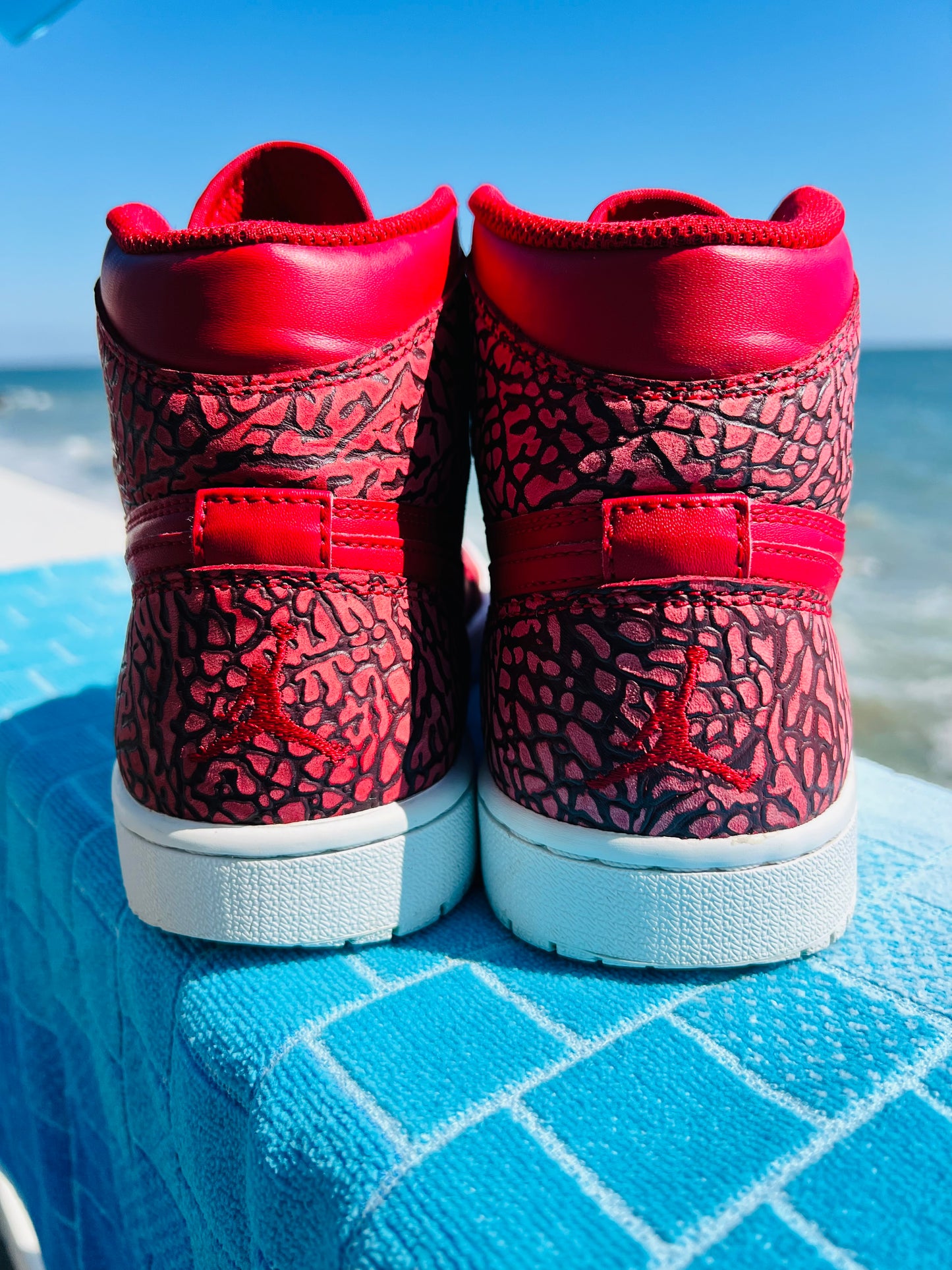 Jordan 1 Retro Hi Red Elephant - 8.5M/10W (839115-600)