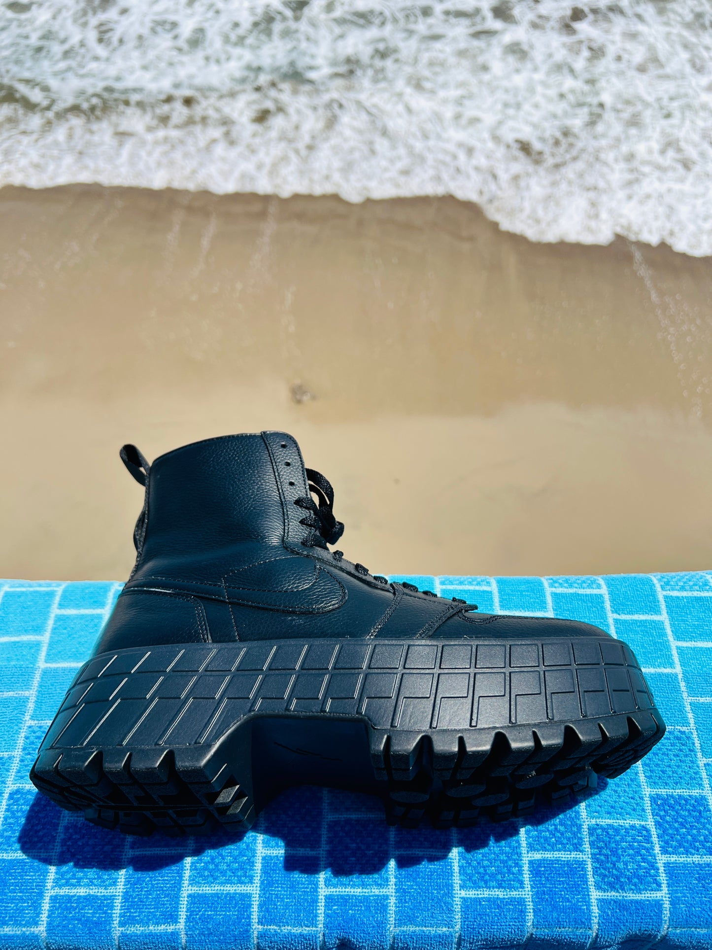 2023 Jordan 1 Brooklyn Black Boot - 9.5M/11W (FJ5737-001)
