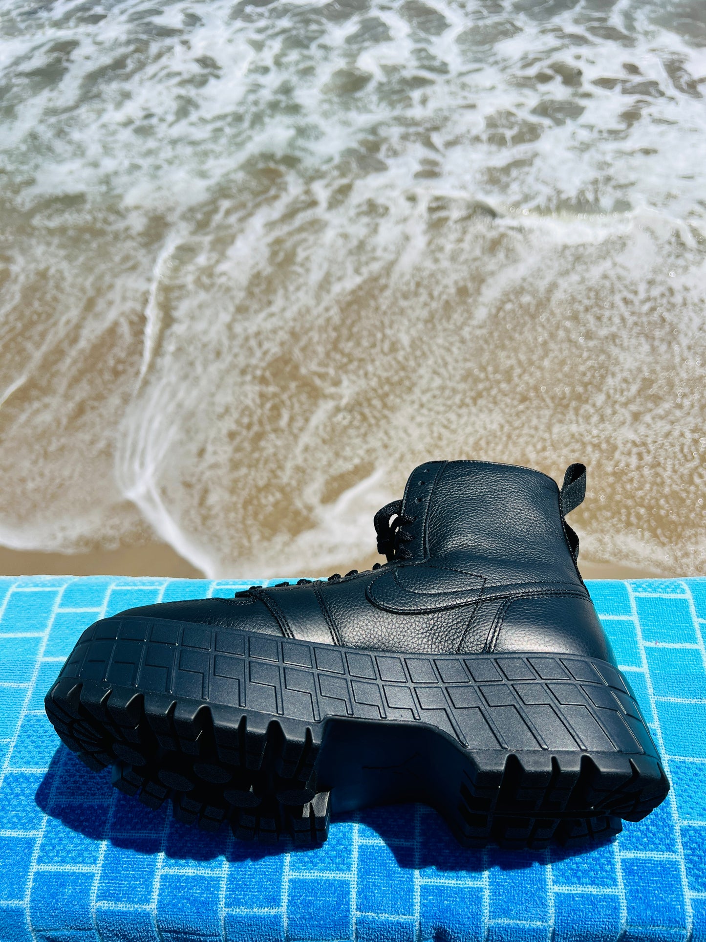 2023 Jordan 1 Brooklyn Black Boot - 9.5M/11W (FJ5737-001)