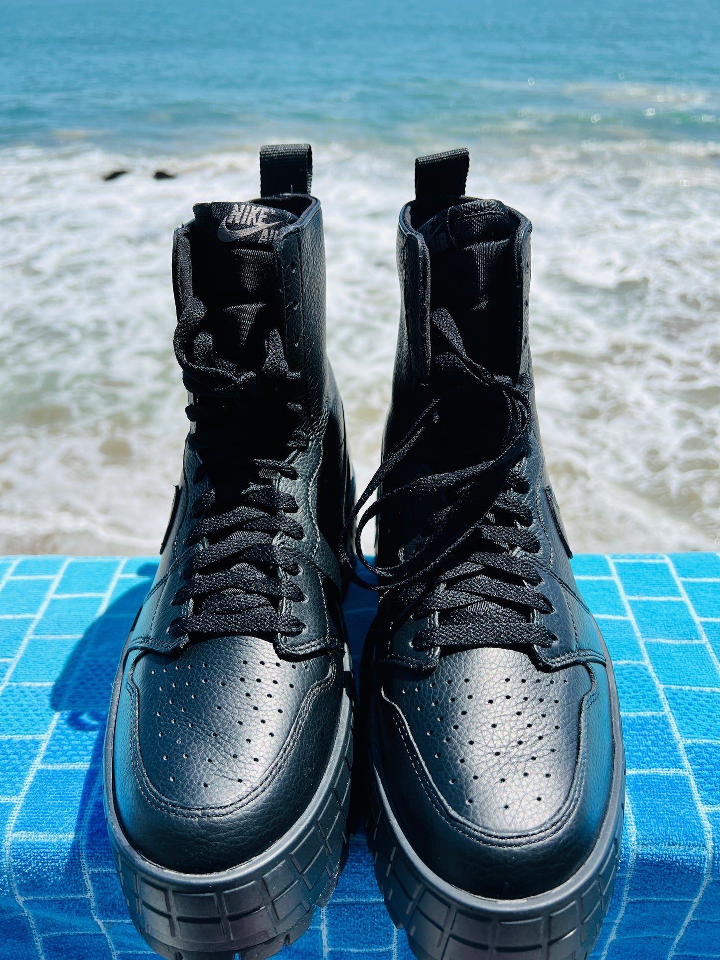 2023 Jordan 1 Brooklyn Black Boot - 9.5M/11W (FJ5737-001)