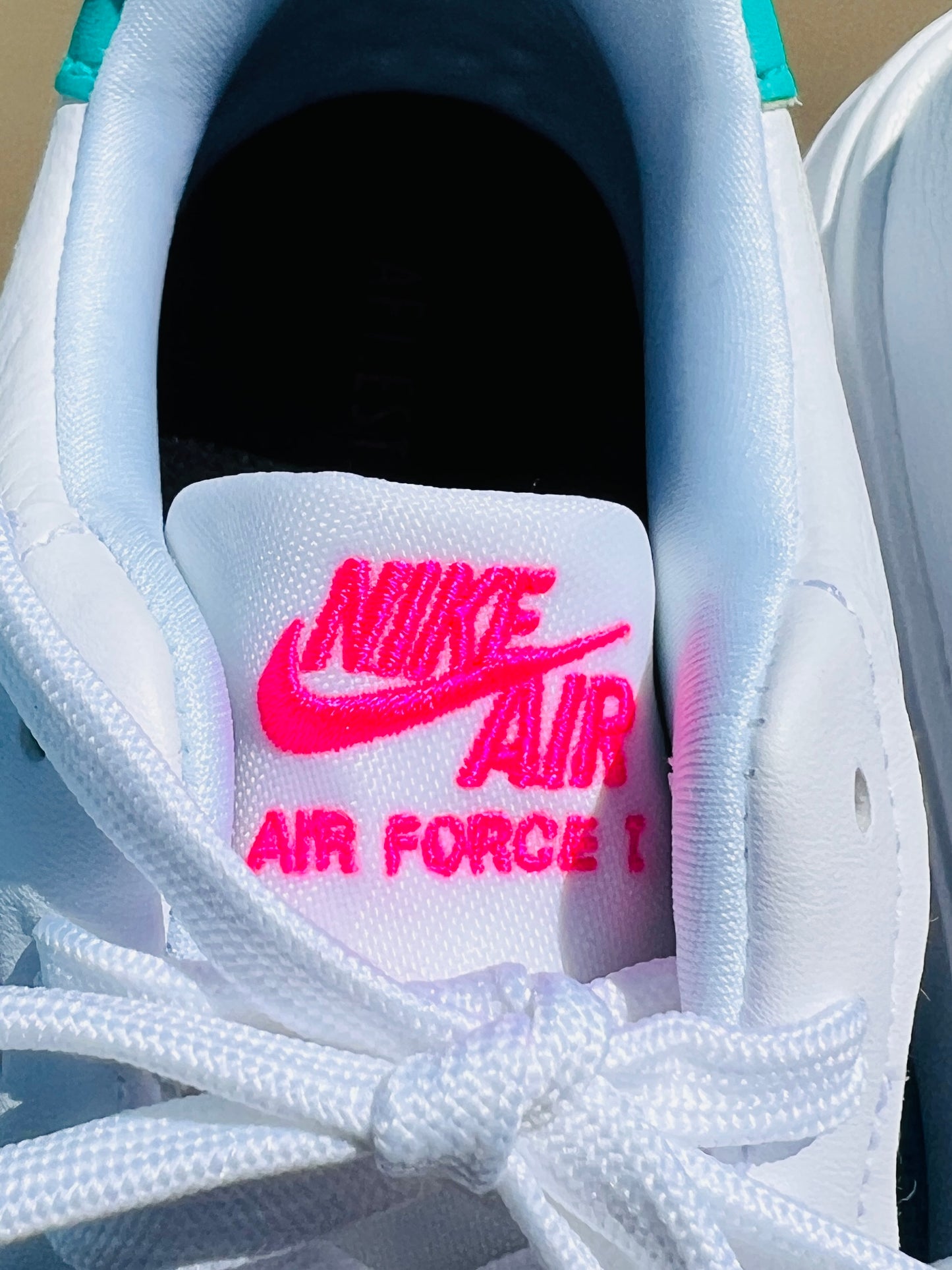 2023 Air Force 1 PLT.AF.ORM Jade Pink - 5.5M/7W (FN7180-100)