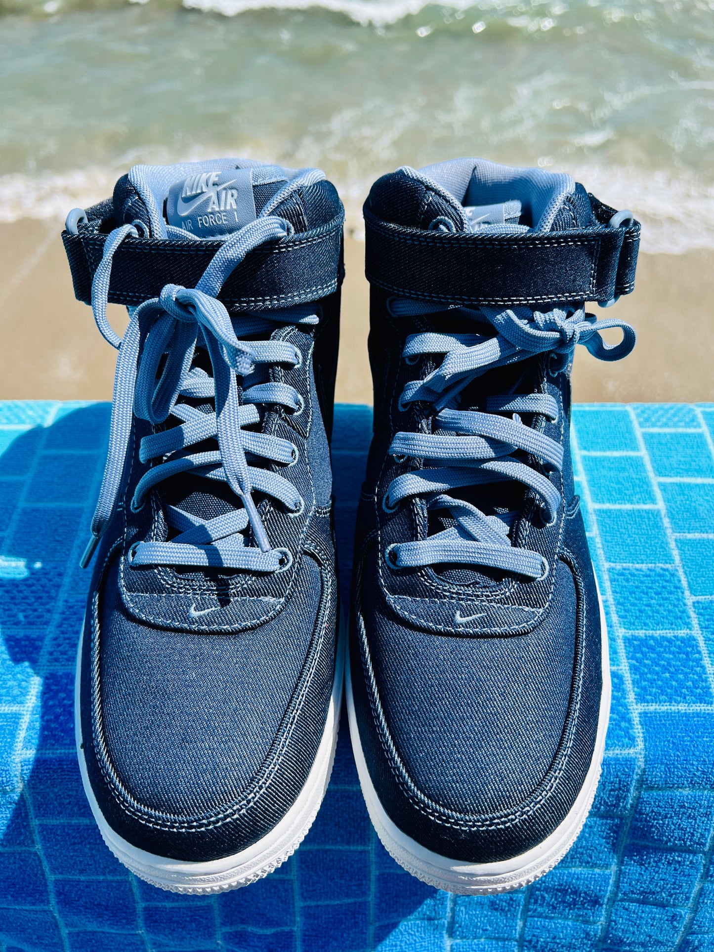 2024 Air Force 1 '07 Mid Denim - 9M/10.5W (DD9625-400)