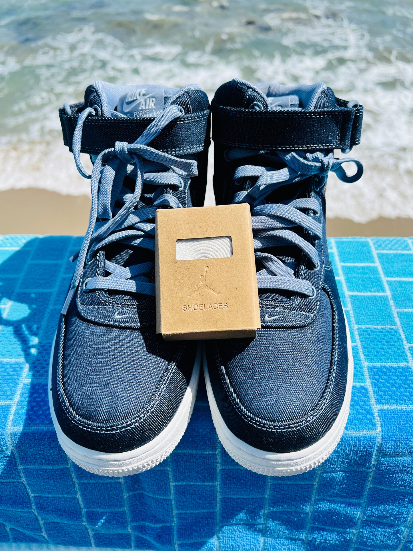 2024 Air Force 1 '07 Mid Denim - 9M/10.5W (DD9625-400)