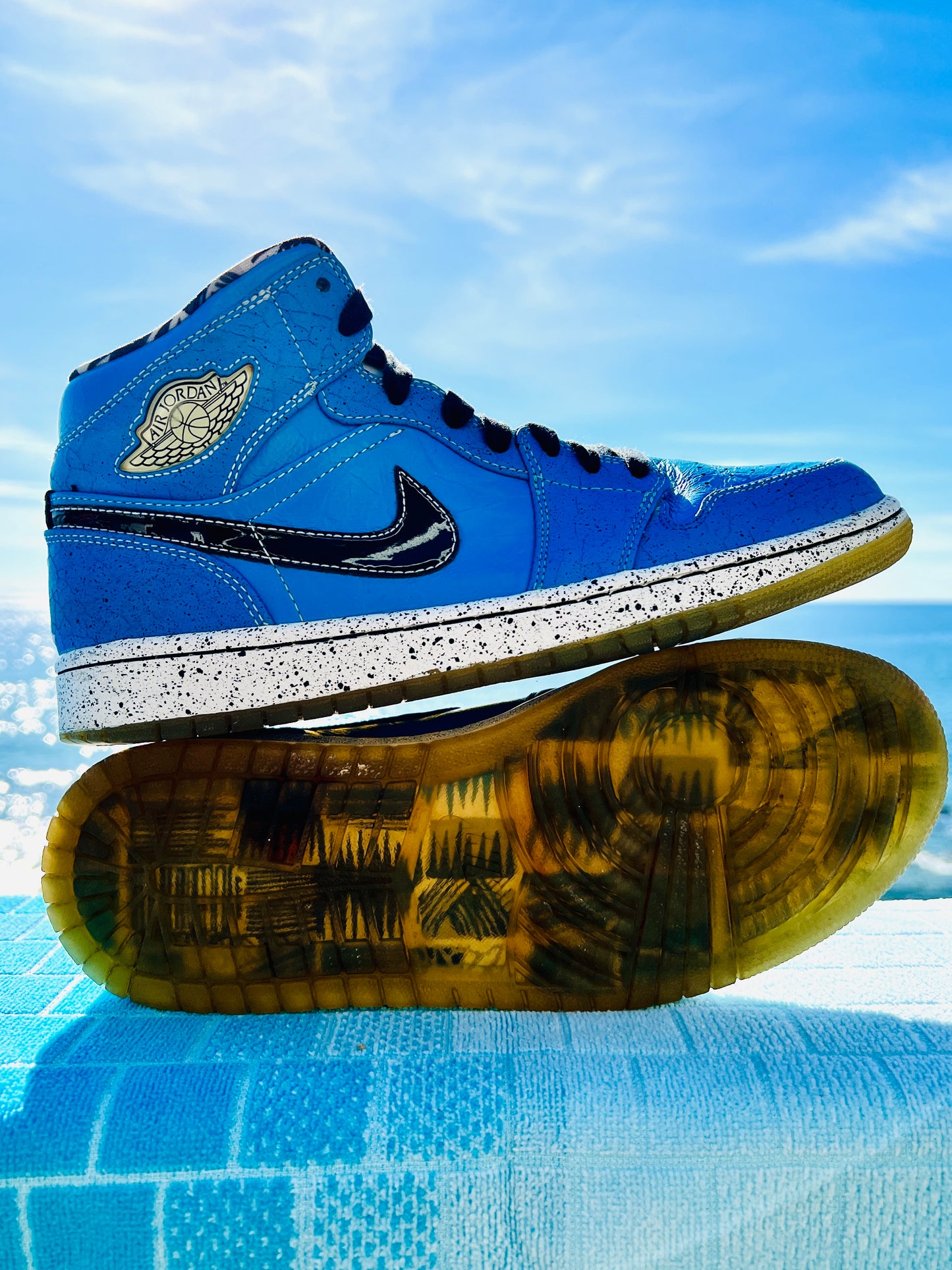 2009 Jordan 1 Retro Quai 54 Ruff n Tuff - 9M/10.5W (372389-401)