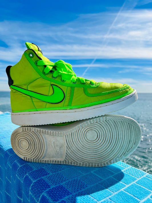 Nike Vandal High Supreme VNTG Neon Pack Electric Green - 9M/10.5W (325317-331)