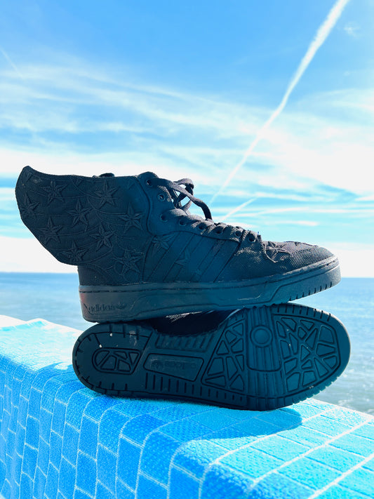 2013 A$AP Rocky Black Flag x Adidas JS Wings - 8M/9.5W (D65206)