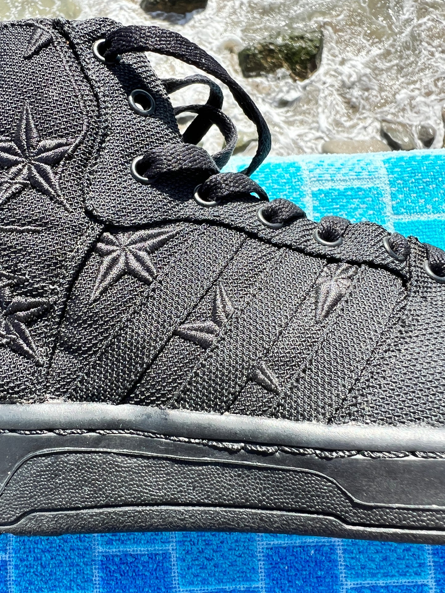 2013 A$AP Rocky Black Flag x Adidas JS Wings - 8M/9.5W (D65206)