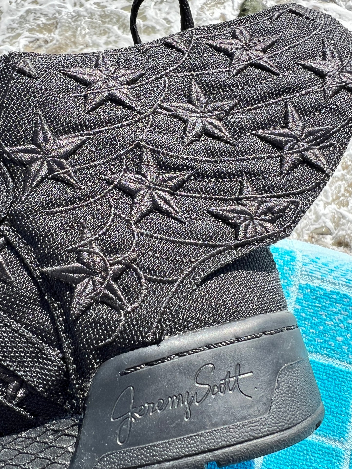 2013 A$AP Rocky Black Flag x Adidas JS Wings - 8M/9.5W (D65206)