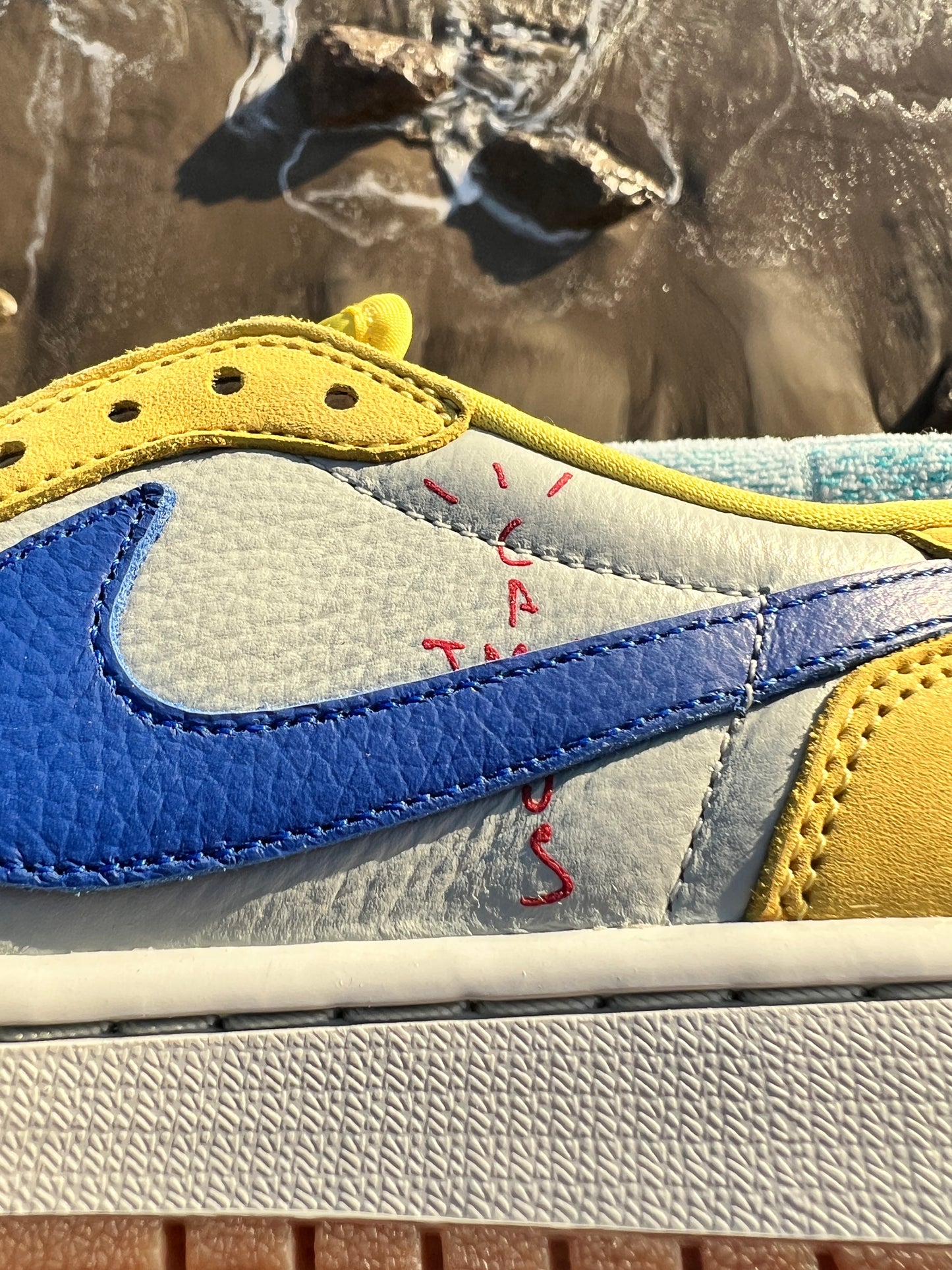 2024 Travis Scott Canary Jordan 1 Low - 7M/8.5W (DZ4137-700)