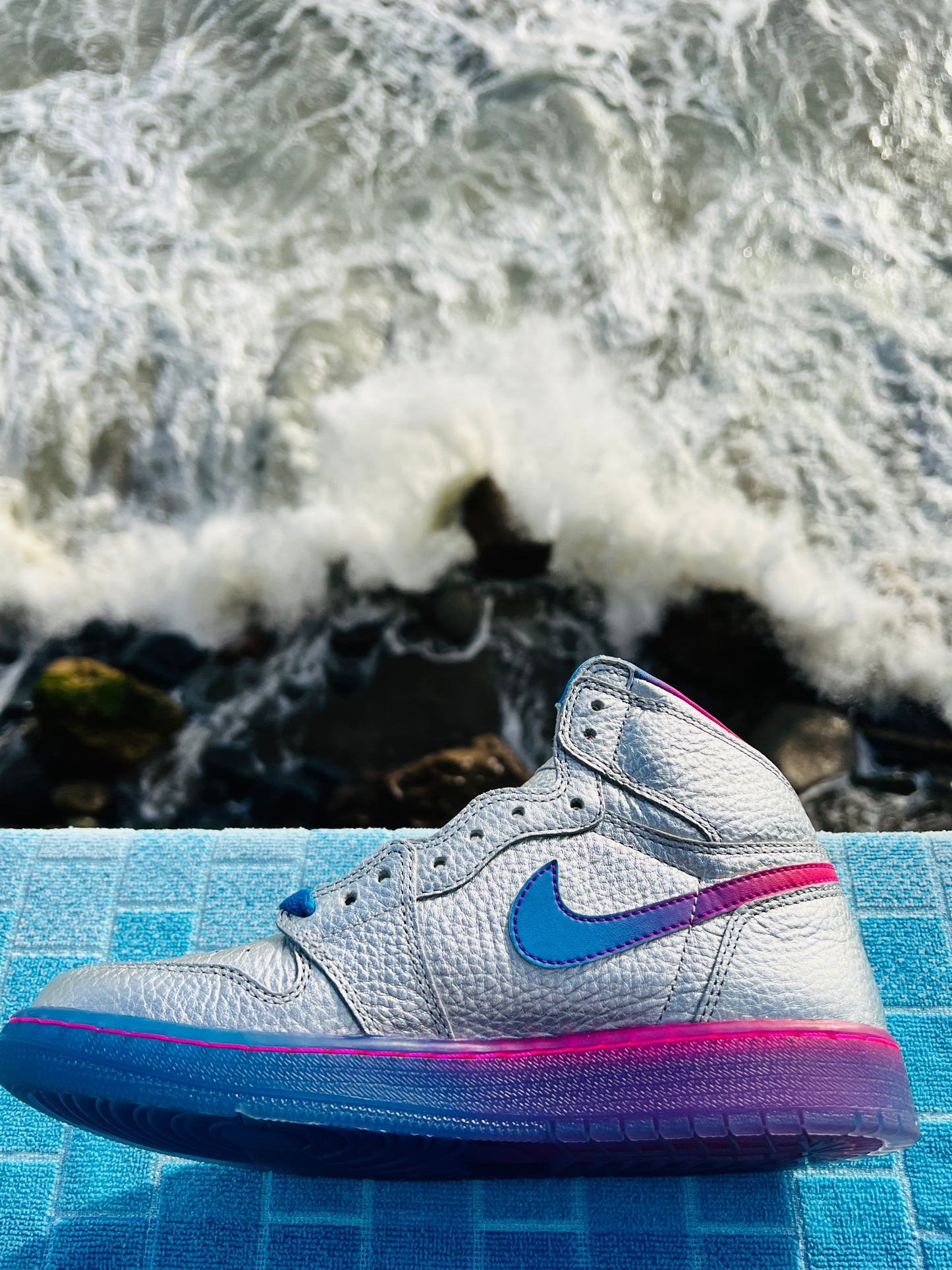 Jordan 1 Retro Hi OG Nicki Minaj SAMPLE Unreleased - 7W/5.5M (570399 PROMO)