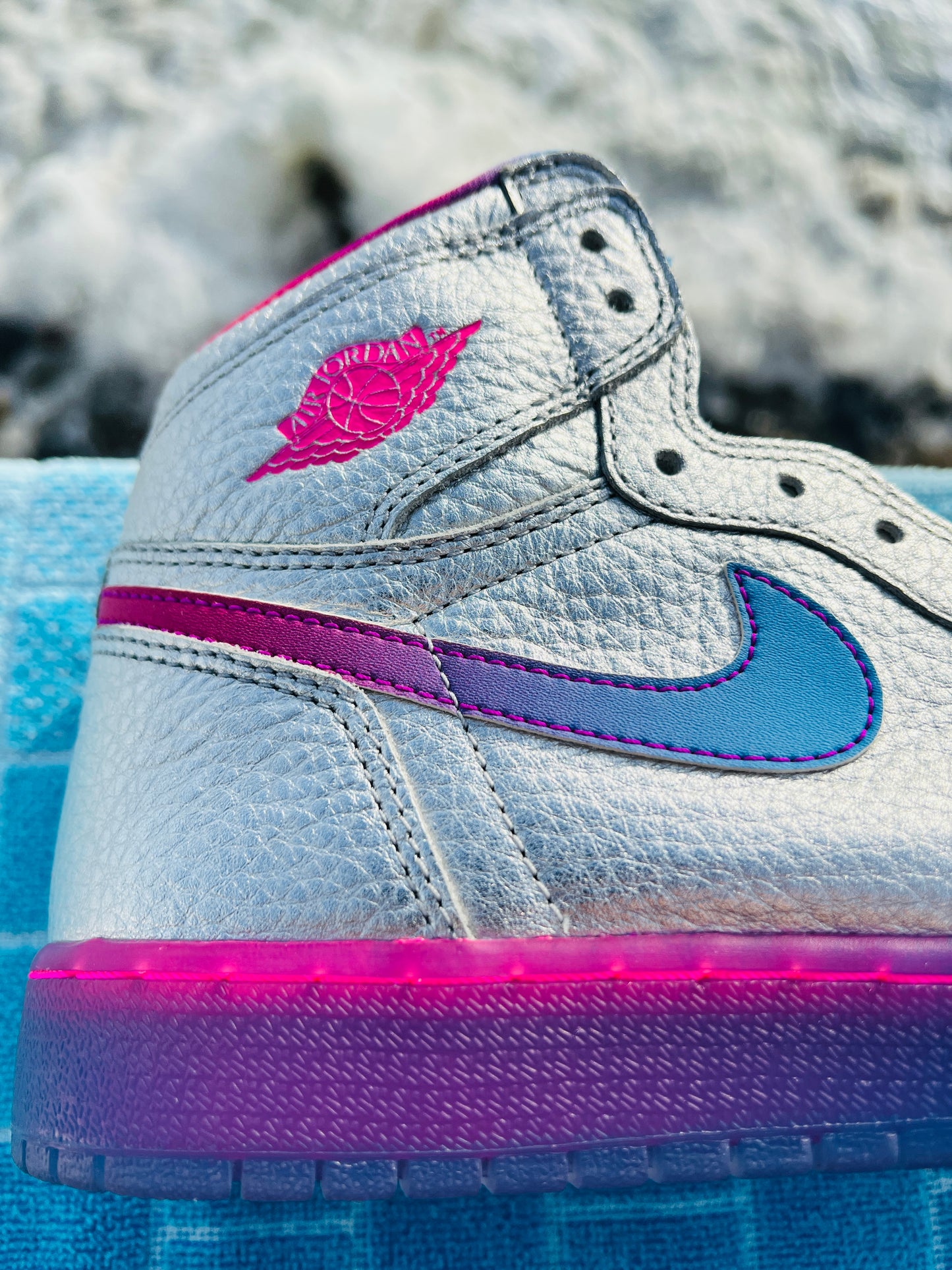 Jordan 1 Retro Hi OG Nicki Minaj SAMPLE Unreleased - 7W/5.5M (570399 PROMO)