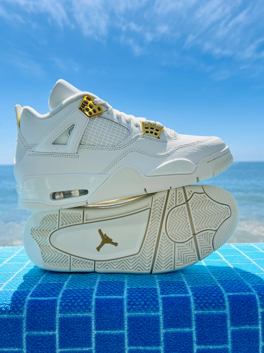 Jordan 4 Retro Metallic Gold - 8.5M/10W (AQ9129-170)